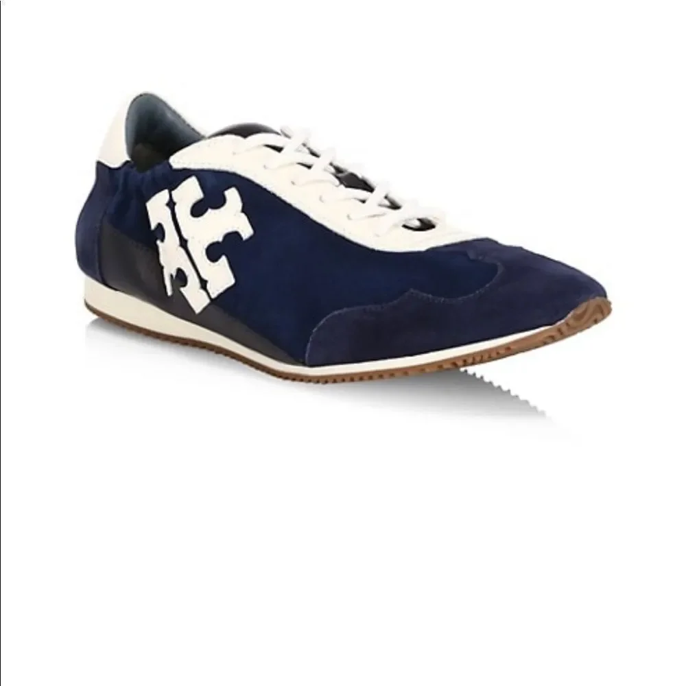 LAST CHANCE TORY BURCH suede sneaker